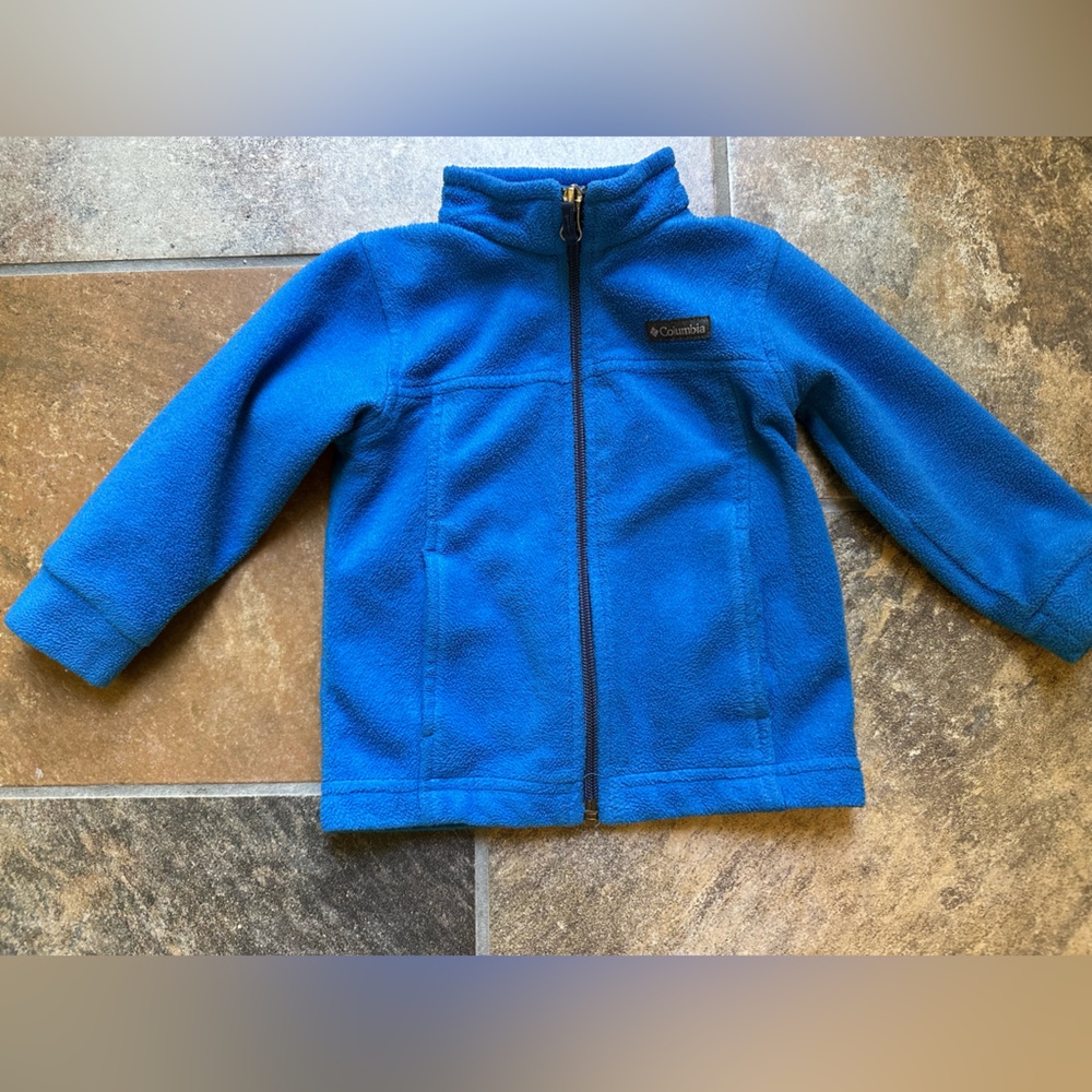 Columbia Blue Fleece Jacket - size 18-24 months